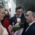 25.01.2020. Nagłowice. Studniówka III LO i Technikum nr 2 w Zespole Szkół nr 3 we Włoszczowie / Robert Szumielewicz / Radio Kielce