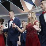 25.01.2020. Nagłowice. Studniówka III LO i Technikum nr 2 w Zespole Szkół nr 3 we Włoszczowie / Robert Szumielewicz / Radio Kielce