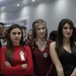 25.01.2020. Nagłowice. Studniówka III LO i Technikum nr 2 w Zespole Szkół nr 3 we Włoszczowie / Robert Szumielewicz / Radio Kielce