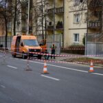 01.01.2020. Kielce. Awaria sieci wodociągowej na ulicy Warszawskiej / Piotr Kwaśniewski / Radio Kielce