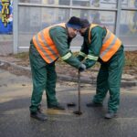 01.01.2020. Kielce. Awaria sieci wodociągowej na ulicy Warszawskiej / Piotr Kwaśniewski / Radio Kielce