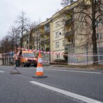 01.01.2020. Kielce. Awaria sieci wodociągowej na ulicy Warszawskiej / Piotr Kwaśniewski / Radio Kielce