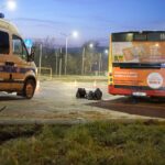 02.01.2020. Kielce. Wypadek autobusu MPK / Kamil Król / Radio Kielce