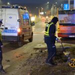 02.01.2020. Kielce. Wypadek autobusu MPK / Kamil Król / Radio Kielce