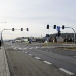 02.01.2020. Kielce. Nowa sygnalizacja świetlna na skrzyżowaniu ulicy Radomskiej i Dąbrowa / Piotr Kwaśniewski / Radio Kielce