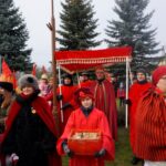 06.01.2020 Samsonów. Orszak Trzech Króli. Na zdjęciu: Wojciech Ślefarski - wójt Zagnańska / Michał Kita / Radio Kielce