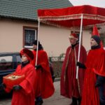 06.01.2020 Samsonów. Orszak Trzech Króli. Na zdjęciu: Wojciech Ślefarski - wójt Zagnańska / Michał Kita / Radio Kielce