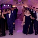 25.01.2020. Ostrowiec Świętokrzyski. Studniówka Technikum nr 4 w Centrum Kształcenia Zawodowego i Ustawicznego / Dorota Klusek / Radio Kielce