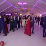 25.01.2020. Ostrowiec Świętokrzyski. Studniówka Technikum nr 4 w Centrum Kształcenia Zawodowego i Ustawicznego / Dorota Klusek / Radio Kielce