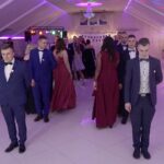 25.01.2020. Ostrowiec Świętokrzyski. Studniówka Technikum nr 4 w Centrum Kształcenia Zawodowego i Ustawicznego / Dorota Klusek / Radio Kielce