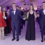 25.01.2020. Ostrowiec Świętokrzyski. Studniówka Technikum nr 4 w Centrum Kształcenia Zawodowego i Ustawicznego / Dorota Klusek / Radio Kielce