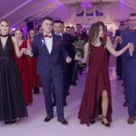 25.01.2020. Ostrowiec Świętokrzyski. Studniówka Technikum nr 4 w Centrum Kształcenia Zawodowego i Ustawicznego / Dorota Klusek / Radio Kielce