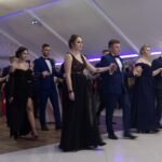 25.01.2020. Ostrowiec Świętokrzyski. Studniówka Technikum nr 4 w Centrum Kształcenia Zawodowego i Ustawicznego / Dorota Klusek / Radio Kielce