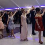 25.01.2020. Ostrowiec Świętokrzyski. Studniówka Technikum nr 4 w Centrum Kształcenia Zawodowego i Ustawicznego / Dorota Klusek / Radio Kielce