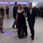 25.01.2020. Ostrowiec Świętokrzyski. Studniówka Technikum nr 4 w Centrum Kształcenia Zawodowego i Ustawicznego / Dorota Klusek / Radio Kielce