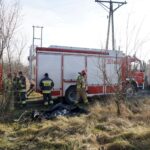 08.01.2020. Kielce. Zabezpieczanie tajemniczych beczek przy ulicy Zagrodowej / Piotr Kwaśniewski / Radio Kielce