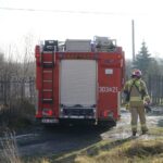 08.01.2020. Kielce. Zabezpieczanie tajemniczych beczek przy ulicy Zagrodowej / Piotr Kwaśniewski / Radio Kielce