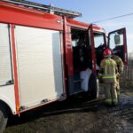 08.01.2020. Kielce. Zabezpieczanie tajemniczych beczek przy ulicy Zagrodowej / Piotr Kwaśniewski / Radio Kielce