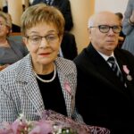 10.01.2020. Kielce. Wręczenie medali za długoletnie pożycie małżeńskie. Na zdjęciu (od lewej): Krystyna Szymczyk i Mirosław Szymczyk / Piotr Kwaśniewski / Radio Kielce