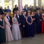 25.01.2020. Małogoszcz. Studniówka LO im. Bohaterów Powstania Styczniowego / Dionizy Krawczyński / Radio Kielce