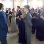 25.01.2020. Małogoszcz. Studniówka LO im. Bohaterów Powstania Styczniowego / Dionizy Krawczyński / Radio Kielce