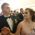 18.01.2020. Starachowice. Studniówka I Liceum Ogólnokształcącego im. Tadeusza Kościuszki / Anna Głąb / Radio Kielce