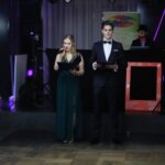 25.01.2020. Kostomłoty Pierwsze. Studniówka Katolickiego Liceum Ogólnokształcącego im. św. Stanisława Kostki w Kielcach / Stanislaw Blinstrub / Radio Kielce