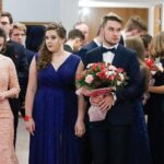 18.01.2020. Dwikozy. Studniówka Katolickiego Liceum Ogólnokształcące im. Jadwigi Królowej w Sandomierzu / Stanislaw Blinstrub / Radio Kielce