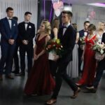 25.01.2020. Kostomłoty Pierwsze. Studniówka Katolickiego Liceum Ogólnokształcącego im. św. Stanisława Kostki w Kielcach / Stanislaw Blinstrub / Radio Kielce