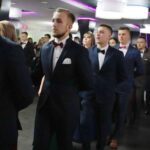 25.01.2020. Kostomłoty Pierwsze. Studniówka Katolickiego Liceum Ogólnokształcącego im. św. Stanisława Kostki w Kielcach / Stanislaw Blinstrub / Radio Kielce