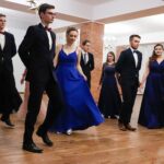 18.01.2020. Dwikozy. Studniówka Katolickiego Liceum Ogólnokształcące im. Jadwigi Królowej w Sandomierzu / Stanislaw Blinstrub / Radio Kielce