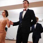 18.01.2020. Dwikozy. Studniówka Katolickiego Liceum Ogólnokształcące im. Jadwigi Królowej w Sandomierzu / Stanislaw Blinstrub / Radio Kielce