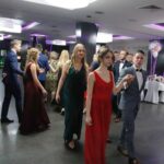 25.01.2020. Kostomłoty Pierwsze. Studniówka Katolickiego Liceum Ogólnokształcącego im. św. Stanisława Kostki w Kielcach / Stanislaw Blinstrub / Radio Kielce