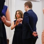 18.01.2020. Dwikozy. Studniówka Katolickiego Liceum Ogólnokształcące im. Jadwigi Królowej w Sandomierzu / Stanislaw Blinstrub / Radio Kielce