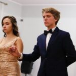 18.01.2020. Dwikozy. Studniówka Katolickiego Liceum Ogólnokształcące im. Jadwigi Królowej w Sandomierzu / Stanislaw Blinstrub / Radio Kielce