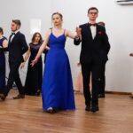 18.01.2020. Dwikozy. Studniówka Katolickiego Liceum Ogólnokształcące im. Jadwigi Królowej w Sandomierzu / Stanislaw Blinstrub / Radio Kielce