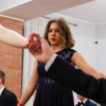 18.01.2020. Dwikozy. Studniówka Katolickiego Liceum Ogólnokształcące im. Jadwigi Królowej w Sandomierzu / Stanislaw Blinstrub / Radio Kielce