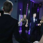 25.01.2020. Kostomłoty Pierwsze. Studniówka Katolickiego Liceum Ogólnokształcącego im. św. Stanisława Kostki w Kielcach / Stanislaw Blinstrub / Radio Kielce