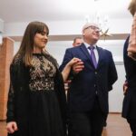 18.01.2020. Dwikozy. Studniówka Katolickiego Liceum Ogólnokształcące im. Jadwigi Królowej w Sandomierzu / Stanislaw Blinstrub / Radio Kielce