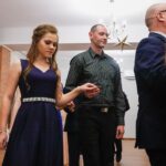 18.01.2020. Dwikozy. Studniówka Katolickiego Liceum Ogólnokształcące im. Jadwigi Królowej w Sandomierzu / Stanislaw Blinstrub / Radio Kielce