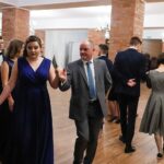 18.01.2020. Dwikozy. Studniówka Katolickiego Liceum Ogólnokształcące im. Jadwigi Królowej w Sandomierzu / Stanislaw Blinstrub / Radio Kielce