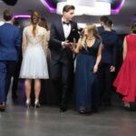 25.01.2020. Kostomłoty Pierwsze. Studniówka Katolickiego Liceum Ogólnokształcącego im. św. Stanisława Kostki w Kielcach / Stanislaw Blinstrub / Radio Kielce