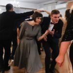 18.01.2020. Dwikozy. Studniówka Katolickiego Liceum Ogólnokształcące im. Jadwigi Królowej w Sandomierzu / Stanislaw Blinstrub / Radio Kielce