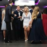 25.01.2020. Kostomłoty Pierwsze. Studniówka Katolickiego Liceum Ogólnokształcącego im. św. Stanisława Kostki w Kielcach / Stanislaw Blinstrub / Radio Kielce