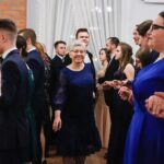 18.01.2020. Dwikozy. Studniówka Katolickiego Liceum Ogólnokształcące im. Jadwigi Królowej w Sandomierzu / Stanislaw Blinstrub / Radio Kielce