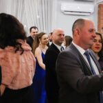 18.01.2020. Dwikozy. Studniówka Katolickiego Liceum Ogólnokształcące im. Jadwigi Królowej w Sandomierzu / Stanislaw Blinstrub / Radio Kielce