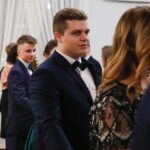 18.01.2020. Dwikozy. Studniówka Katolickiego Liceum Ogólnokształcące im. Jadwigi Królowej w Sandomierzu / Stanislaw Blinstrub / Radio Kielce