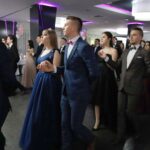 25.01.2020. Kostomłoty Pierwsze. Studniówka Katolickiego Liceum Ogólnokształcącego im. św. Stanisława Kostki w Kielcach / Stanislaw Blinstrub / Radio Kielce