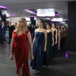 25.01.2020. Kostomłoty Pierwsze. Studniówka Katolickiego Liceum Ogólnokształcącego im. św. Stanisława Kostki w Kielcach / Stanislaw Blinstrub / Radio Kielce