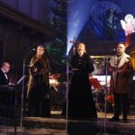 06.01.2020 Święty Krzyż. Charytatywny koncert kolęd. Na zdjęciu (od lewej): Magdalena Idzik, Renata Drozd i Jakub Milewski / Jarosław Kubalski / Radio Kielce